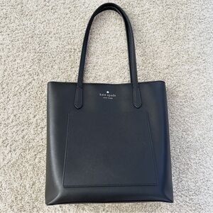 Kate Spade Black Zippered Tote